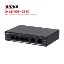 Switch PoE Cloud 6 port DAHUA DH-CS4006-4GT-60