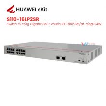 Switch PoE HUAWEI eKit S110-16LP2SR - 16 Cổng