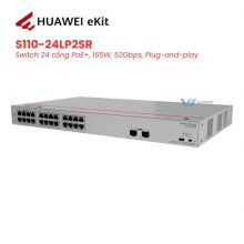 Switch HUAWEI eKit S110-24LP2SR - 24 Cổng PoE 165W