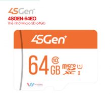 Thẻ Nhớ 64Gb 4SGEN-64EO Tốc Độ Cao, Giá Tốt