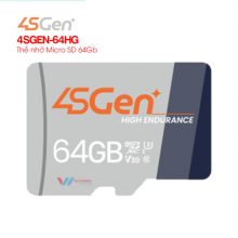 Thẻ Nhớ 64Gb 4SGEN-64HG Tốc Độ Cao, Giá Tốt