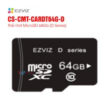 Thẻ nhớ MicroSD 64Gb EZVIZ CS-CMT-CARDT64G-D giá rẻ tại Vũ Hoàng Telecom
