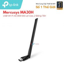 USB Wifi Mercusys MA30H AC1300 | Ăng-ten 5dBi, WPA3 Giá Tốt
