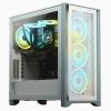 Vỏ máy tính Corsair 4000D Airflow TG White CC-9011201-WW
