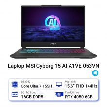 Laptop Gaming MSI Cyborg 15 AI A1VEK-053VN (Core Ultra 7 155H)