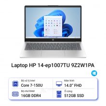 Laptop HP 14-ep1007TU 9Z2W1PA
