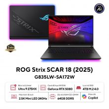 Laptop ASUS ROG Strix SCAR 18 G835LW-SA172W
