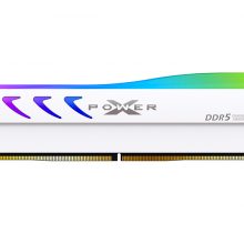 Ram PC Silicon Storm 16GB DDR5 6000MHz SP016GXLWU60CFSL trắng
