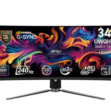 Màn hình cong MSI MPG 341CQPX QD-OLED 34.18 inch UWQHD 240Hz 0.03ms
