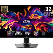 Màn hình MSI MAG 321UPX QD-OLED 31.5 inch 4K 240Hz 0.03ms