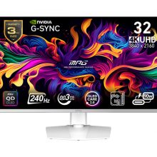 Màn hình MSI MPG 321URXW QD-OLED 31.5inch 4K 240Hz 0.03ms