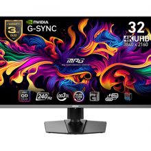 Màn hình MSI MPG 321URX QD-OLED 31.5inch 4K 240Hz 0.03ms