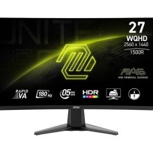 Màn hình cong MSI MAG 27CQ6F (27inch - WQHD - Rapid VA - 180Hz - 0.5ms)