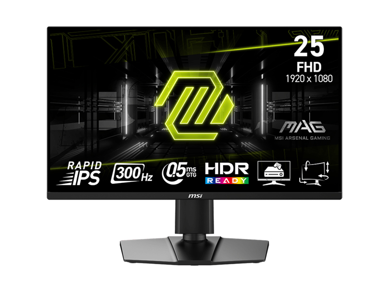 Màn hình MSI MAG 255PXF (24.5inch - FHD - Rapid IPS - 300Hz - 0.5ms - Loa)