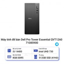 Máy tính để bàn Dell Pro Tower Essential QVT1260 71085900