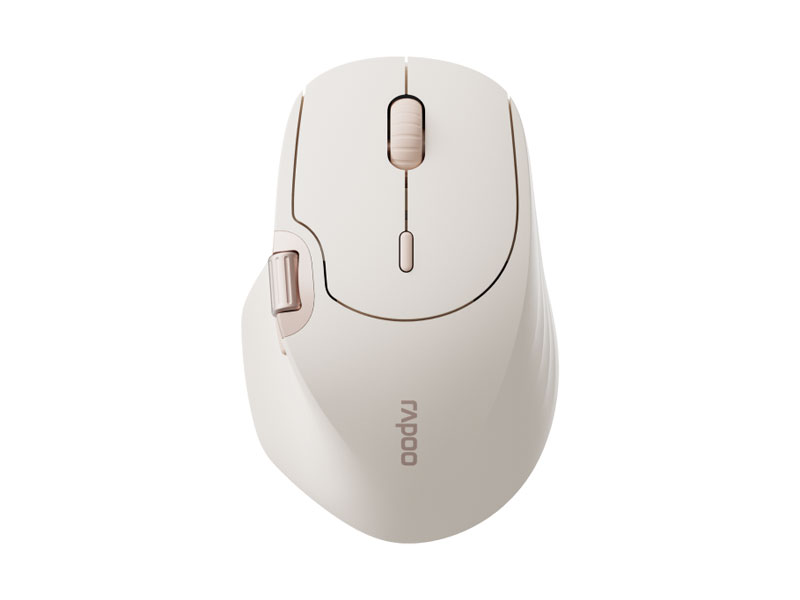 31235_chuot_khong_day_rapoo_mt560_be-1 Chuột không dây Rapoo MT560 đa kết nối Be