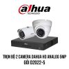 Trọn bộ 2 camera DAHUA HD Analog 5MP