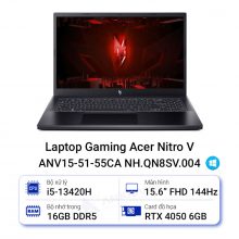 Laptop Gaming Acer Nitro V ANV15-51-55CA NH.QN8SV.004 (i5-13420H/16GB/512GB/RTX 4050/15.6 inch FHD 144Hz/Win11/Đen)