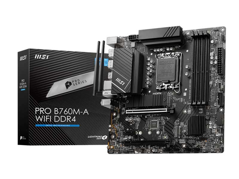 27296_mainboard_msi_pro_b760m_a_wifi_ddr4 Mainboard MSI PRO B760M-A WIFI DDR4