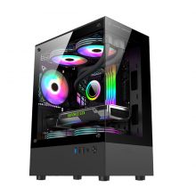 Vỏ case KENOO ESPORT MK100 M-ATX đen