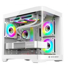 Vỏ case KENOO ESPORT MK400 M-ATX Trắng