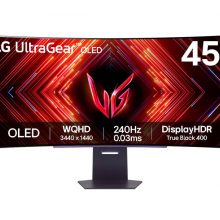 Màn hình cong gaming LG UltraGear 45GS95QE-B (45inch - WQHD - OLED - 240Hz - 0.03ms)