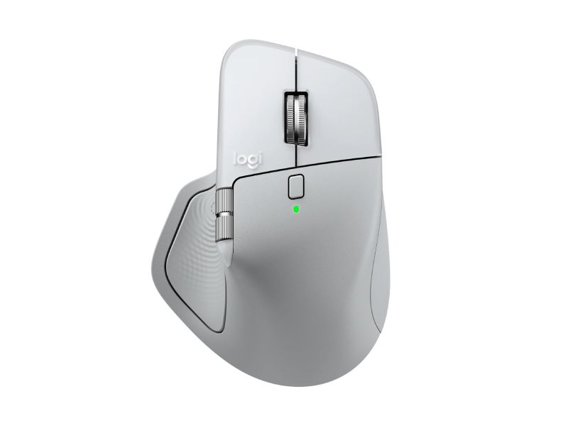 Chuột Logitech MX Master 4 FOR MAC Wireless Bluetooth Bạc White Silver 910-007578