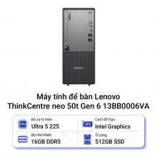 Máy tính để bàn Lenovo ThinkCentre neo 50t Gen 6 13BB0006VA