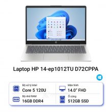 Laptop HP 14-ep1012TU D72CPPA