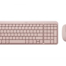 Bộ bàn phím chuột không dây Logitech MK250 Bluetooth Rose (920-013561)