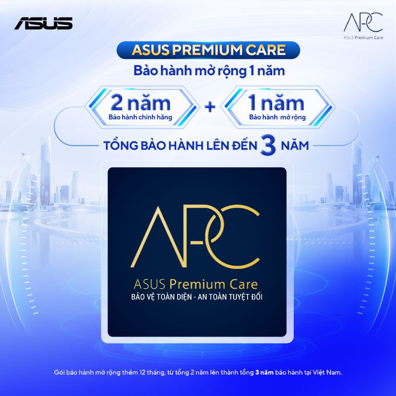 Gói dịch vụ gia hạn bảo hành Laptop ASUS IWEP-12M 12 tháng (NB)
