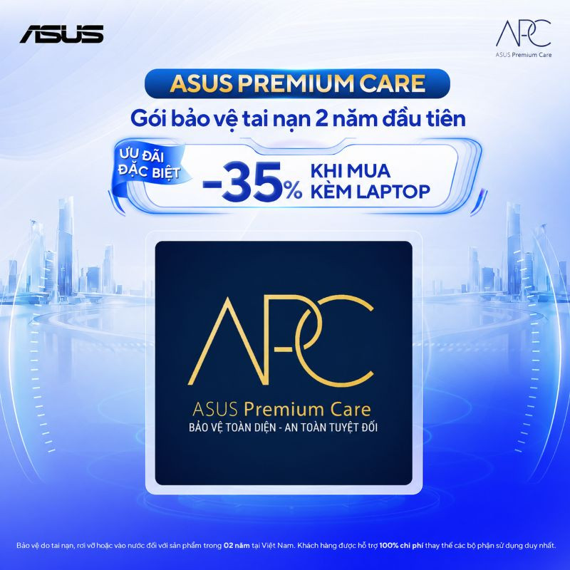 Gói dịch vụ bảo vệ tai nạn Laptop ASUS ADP-24M 24 tháng (NB)