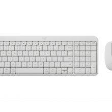 Bộ bàn phím chuột không dây Logitech MK250 Bluetooth Trắng (920-013560)