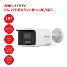 Camera HIKVISION DS-2CD1T67G2HP-LIUF/SRB 6MP