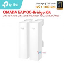 Cầu Nối Mạng Không Dây 500m Omada EAP100-Bridge Kit
