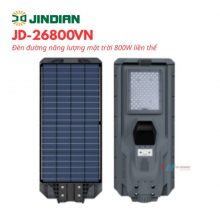 Đèn Đường Năng Lượng Mặt Trời 800W JD-26800VN Liền Thể