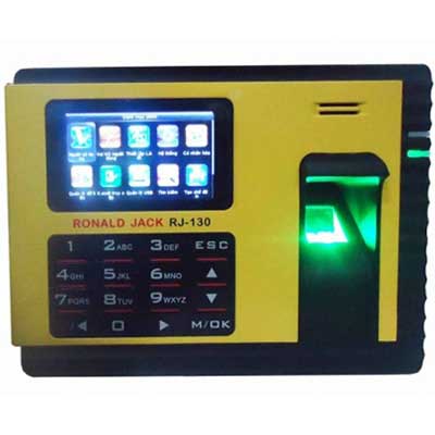 rj-130 Máy chấm công vân tay và cảm ứng RONALD JACK RJ-130