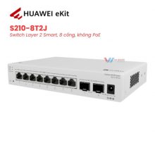 Switch HUAWEI eKit S210-8T2J 8 Cổng