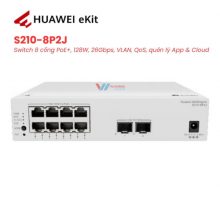 Switch HUAWEI eKit S210-8P2J - 8 Cổng PoE+ 128W Giá Tốt
