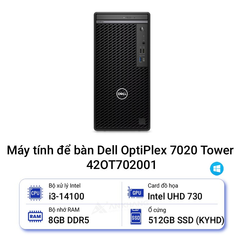 Máy tính để bàn Dell OptiPlex 7020 Tower 42OT702001