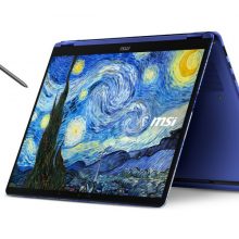 Laptop MSI Prestige 14 Flip AI+ Vincent van Gogh Edition - The Starry Night-259VN