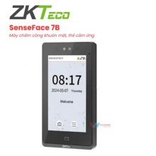 ZKTeco SenseFace 7B chấm công khuôn mặt và thẻ giá tốt