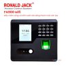 Máy chấm công khuôn mặt Ronald Jack FA900 wifi chính hãng