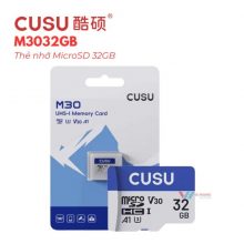 Thẻ Nhớ MicroSD 32GB CUSU M3032GB | Class 10, UHS-I U3